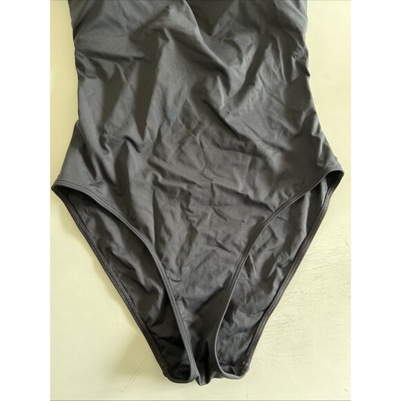 NWT Everlane ReNew Womens Square Neck One Piece Swimsuit Medium Padded Black - Picture 5 of 14